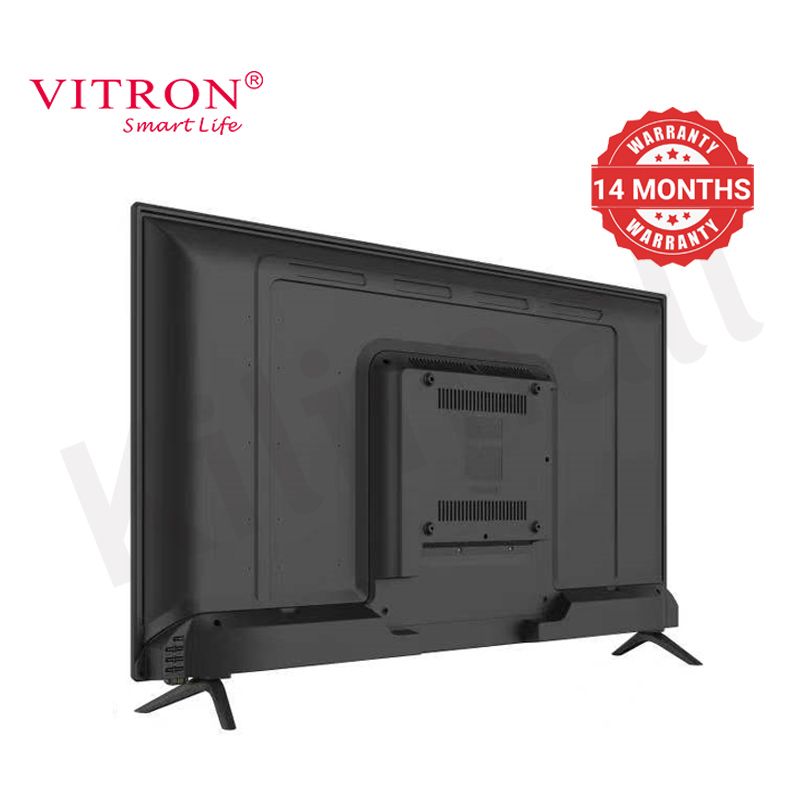 Vitron 43 inch Smart TV HTC 4388FS Android BLuetooth Television Full HD Frameless TV with Netflix Youtube Television 1G+8G