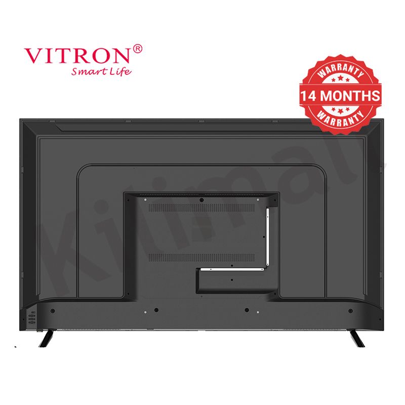 Vitron 55 Inches 4K UHD Smart Android TV with Bluetooth DVB-T2 Smart Tellevison OS Android 11 1.5G+8G HTC5568US