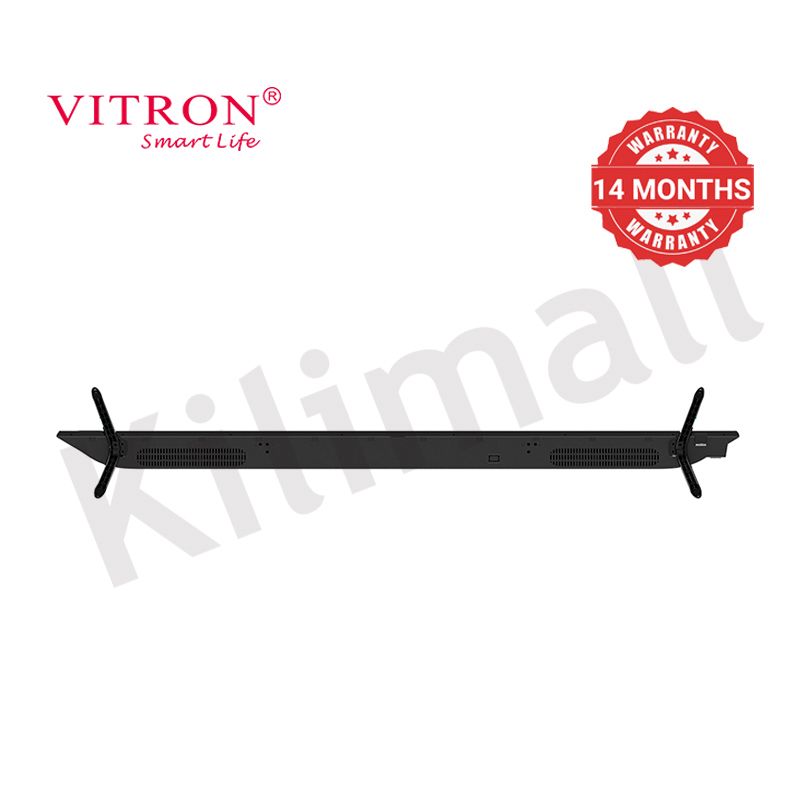 Vitron 55 Inches 4K UHD Smart Android TV with Bluetooth DVB-T2 Smart Tellevison OS Android 11 1.5G+8G HTC5568US