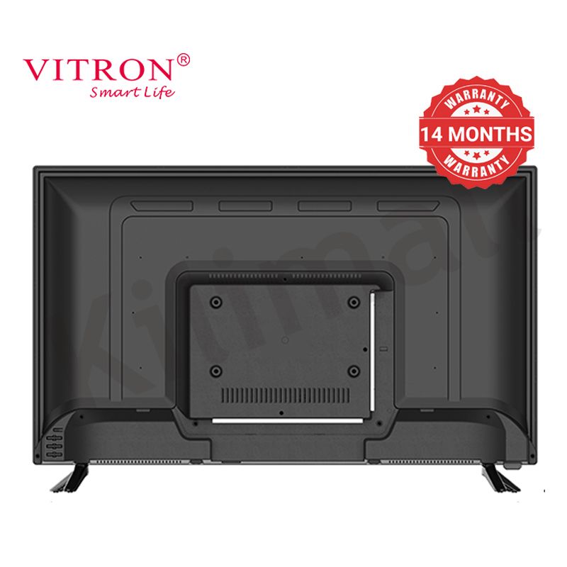 Vitron 40 Inch Smart TV HTC4068S Android 11 Smart LED HD Television Youtube Netflix AC Input USB HDMI Multifunctional Frameless TV DVB-T2 1G+8G