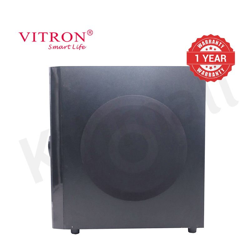Vitron 3.1CH V646 X-Bass Home Theatre System AC/DC Bluetooth Woofer Speaker System Subwoofer Home Audilo System USB SD MP3 FM Radio 10000W