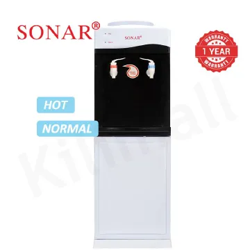 【Exclusive Offer】Sonar Top Loading Hot and Normal Standing Water Dispenser with Storage Cabinet Household Appliance JY-001 White&Black