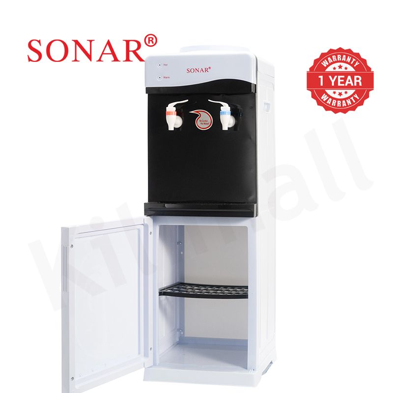 【Exclusive Offer】Sonar Top Loading Hot and Normal Standing Water Dispenser with Storage Cabinet Household Appliance JY-001