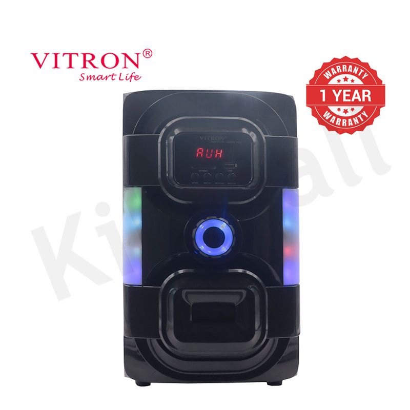 Vitron 3.1CH V645 X-Bass Home Theatre System AC/DC Bluetooth Woofer Speaker System Subwoofer Home Audilo System USB SD MP3 FM Radio 10000W