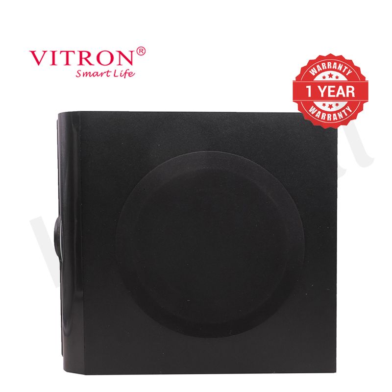 【Clearance Sale】Vitron 2.1CH Speaker System Multifunctional Woofer V520 Subwoofer with USB SD FM Bluetooth LED Display Remote Control AC/DC 8000W