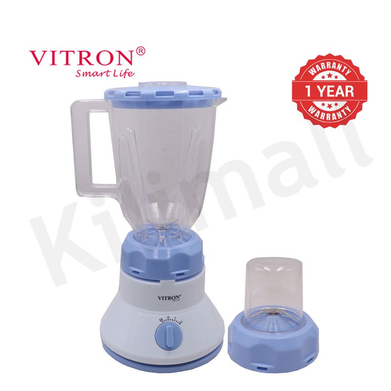 Vitron 1.5L 2 In 1 Countertop Blender with Grinding Machine and Coffee Mill Fruit Juicer with Powerful 4 Speed Motor VB-815