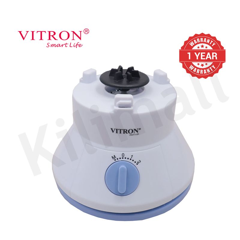 Vitron 1.5L 2 In 1 Countertop Blender with Grinding Machine and Coffee Mill Fruit Juicer with Powerful 4 Speed Motor VB-815