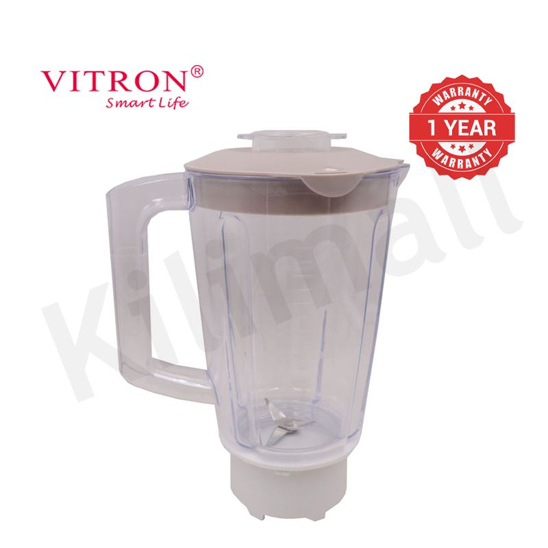 Vitron 1.5L 2 In 1 Countertop Blender with Grinding Machine and Coffee Mill Fruit Juicer with Powerful 4 Speed Motor VB-886