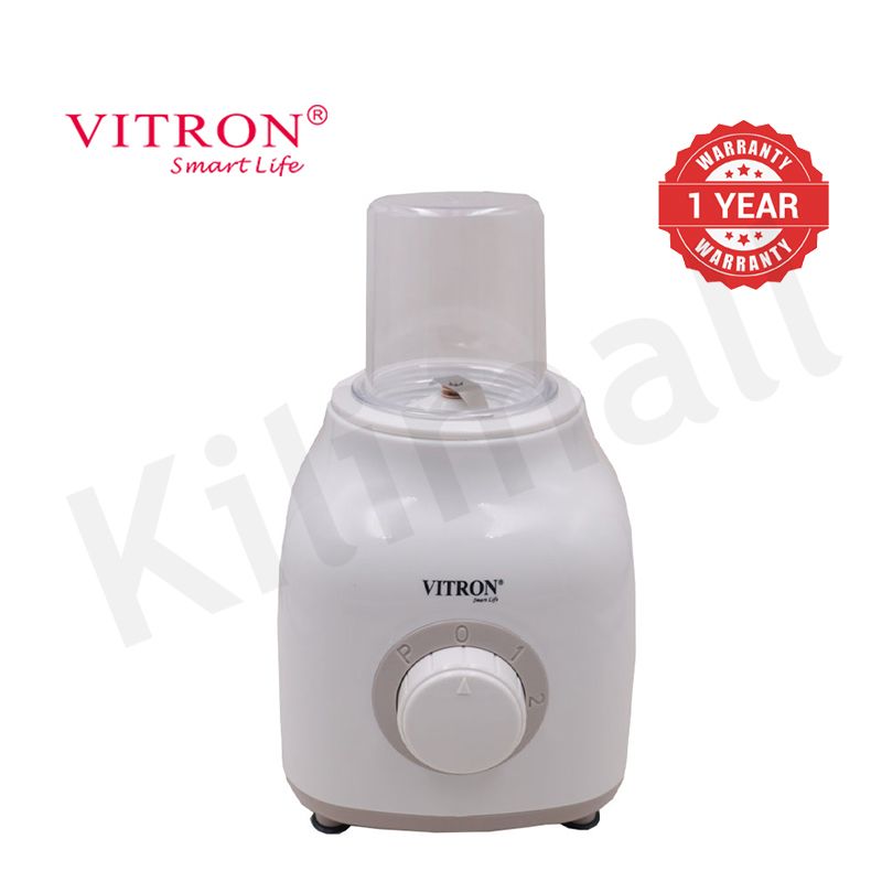Vitron 1.5L 2 In 1 Countertop Blender with Grinding Machine and Coffee Mill Fruit Juicer with Powerful 4 Speed Motor VB-886