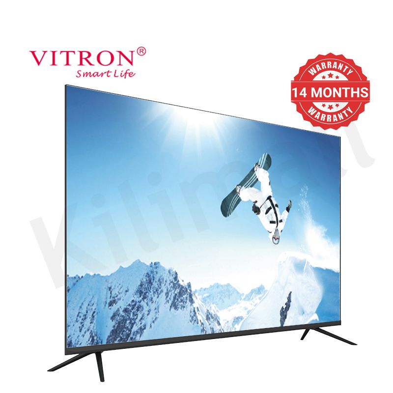 Vitron 65 Inch Smart TV 4K UHD TV HTC6588USWO WebOS LED TV Bluetooth Frameless Television 2G+8G