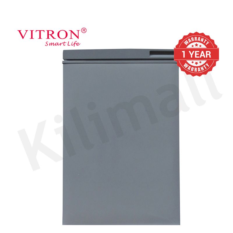 Vitron 137L Chest Freezer Single Flip-Up Lid Defrost Drain Freezer VDF142SG Energy Saving Freezer Refrigerator Fast Cooling