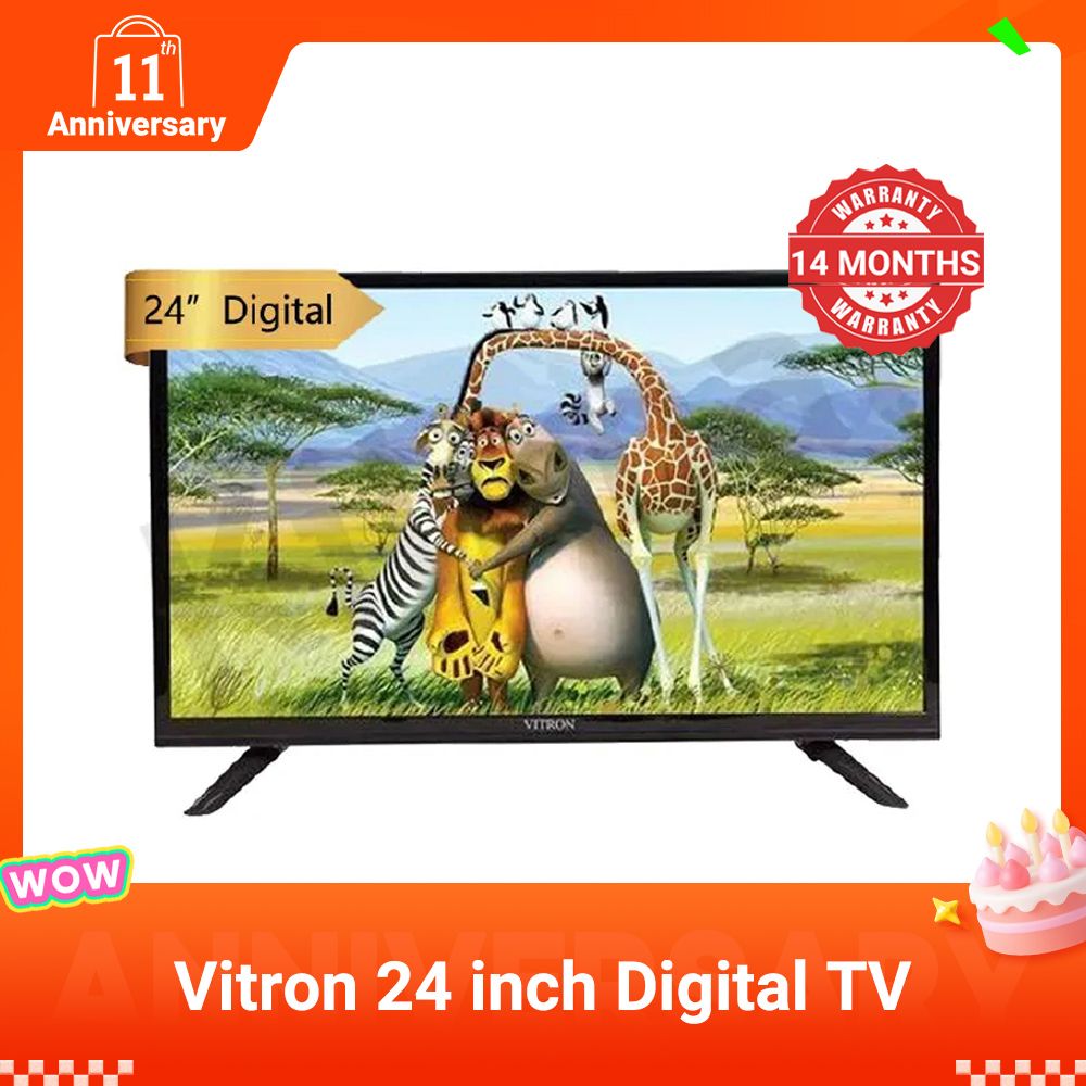 Vitron 24 inch Digital TV HD LED TV AC/DC DVB-T2 V2446D