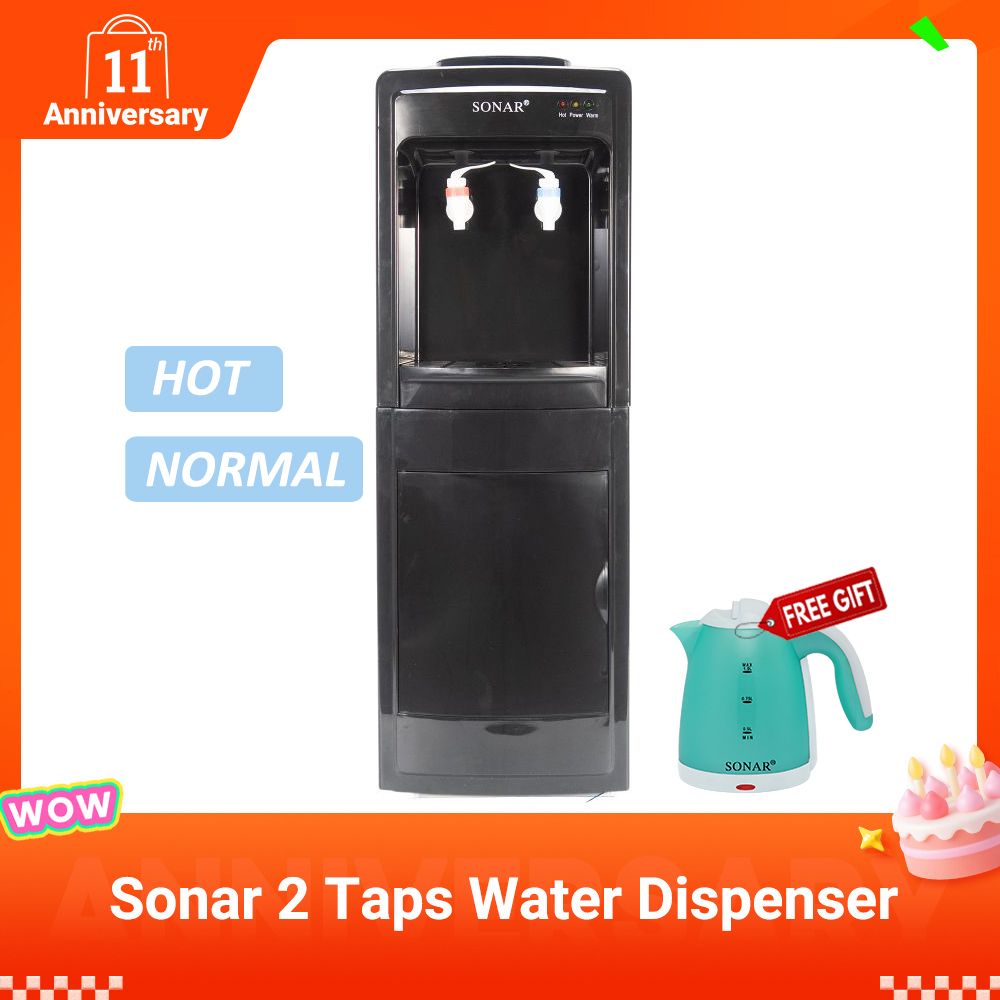 Sonar Hot and Normal Free-standing Water Dispenser with Storage Cabinet Household Appliance SR-B3