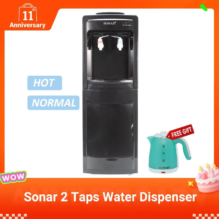 Sonar Hot and Normal Free-standing Water Dispenser with Storage Cabinet Household Appliance SR-B3