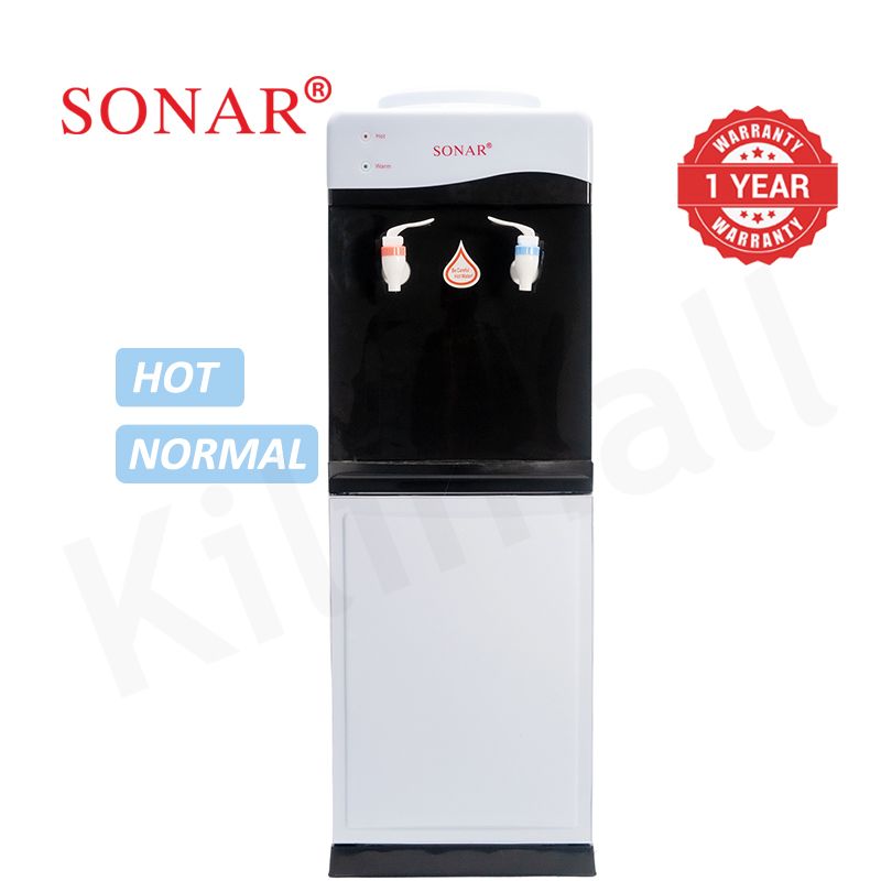 【Exclusive Offer】Sonar Top Loading Hot and Normal Standing Water Dispenser with Storage Cabinet Household Appliance JY-001