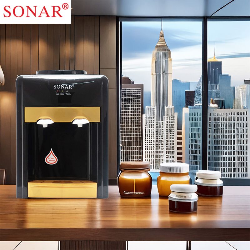 Sonar Top Loading Table Top Hot & Cold & Normal Water Dispenser Freestanding Water Cooler SR-C5
