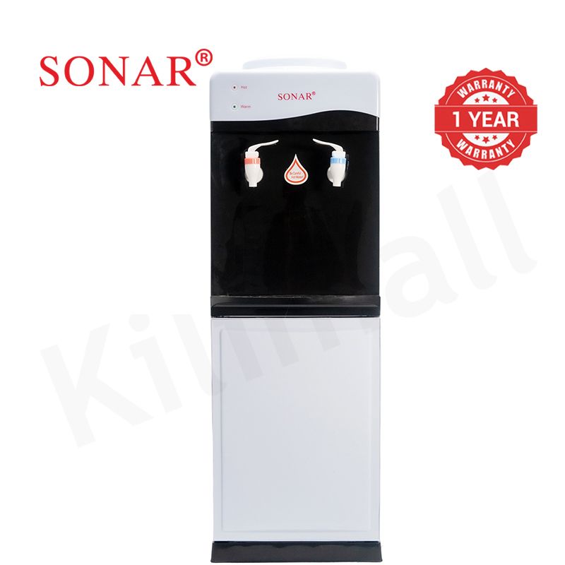 【Exclusive Offer】Sonar Top Loading Hot and Normal Standing Water Dispenser with Storage Cabinet for Business and Home Energy Saving Household Appliance JY-001 28*28*84 cm