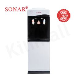 Sonar Genuine Top Loading Hot and Normal Standing Water Dispenser with Storage Cabinet Energy Saving Hot and Warm Water Dispenser 1 Year Warranty JY-001 28*28*84 cm