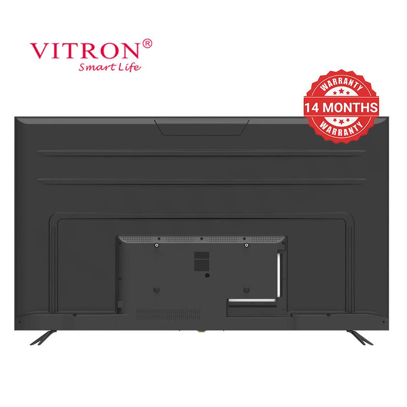 Vitron 75 inch Smart TV 4K UHD TV WebOS LED TV Bluetooth Frameless Television 2G+8G DVB-T2 HTC 7588USWO