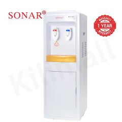 Sonar Top Loading Hot and Cold Water Dispenser Durable Standing Water Cooler Push Taps for Home Business Office 1 Year Warranty SR-A5C