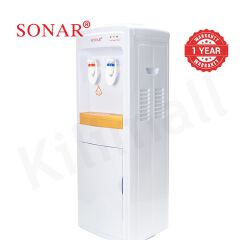 Sonar Top Loading Hot and Cold Water Dispenser Durable Standing Water Cooler Push Taps for Home Business Office 1 Year Warranty SR-A5C