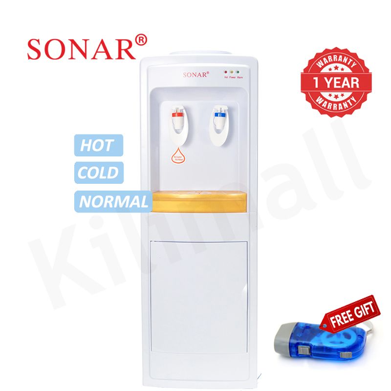 【Exclusive】Sonar Top Loading Hot & Cold & Normal Water Dispenser Freestanding Water Cooler SR-A5C