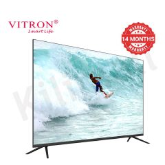 Vitron 50 Inch Frameless LED FHD Android Smart TV with Bluetooth Netflix Youtube 1.5G+8G WIFI Television HTC5008FS