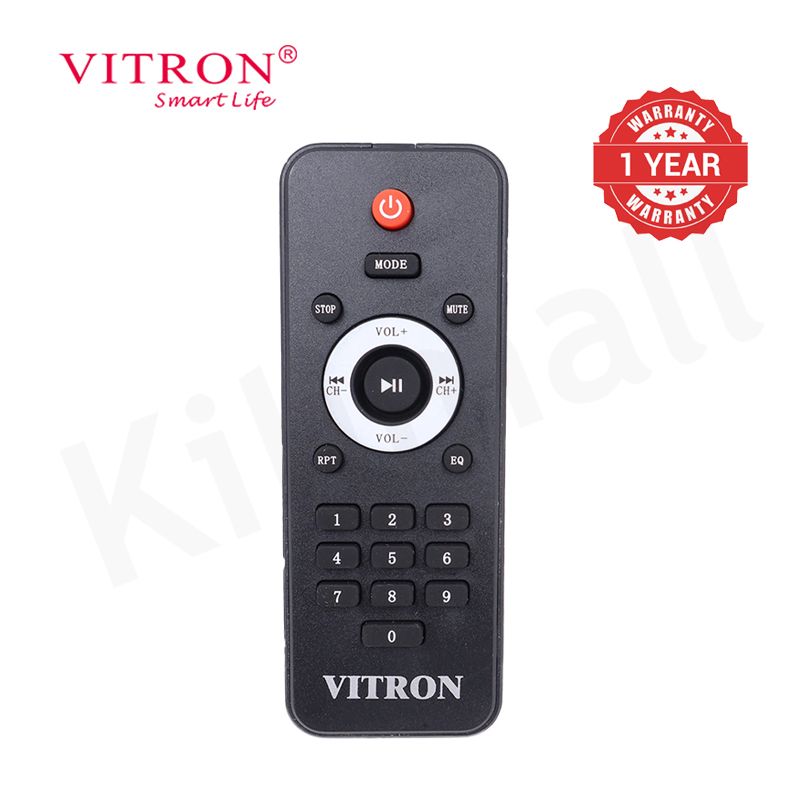 Vitron 2.1CH X-Bass Multimedia AC/DC Subwoofer Home Theater System with Remote Control Speaker System BT/USB/MP3 Bluetooth Woofer Home Audio System 10000W PMPO V5201