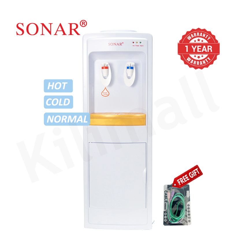 【Exclusive Offer】Sonar Top Loading Hot and Cold Water Dispenser Durable Standing Water Cooler Push Taps for Home Business Office 1 Year Warranty SR-A5C