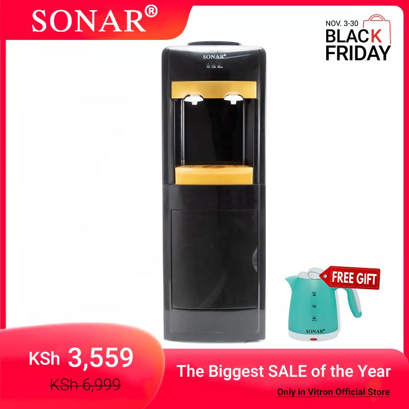 Sonar Top Loading Hot & Cold & Normal Water Dispenser Freestanding Water Cooler SR-B5C