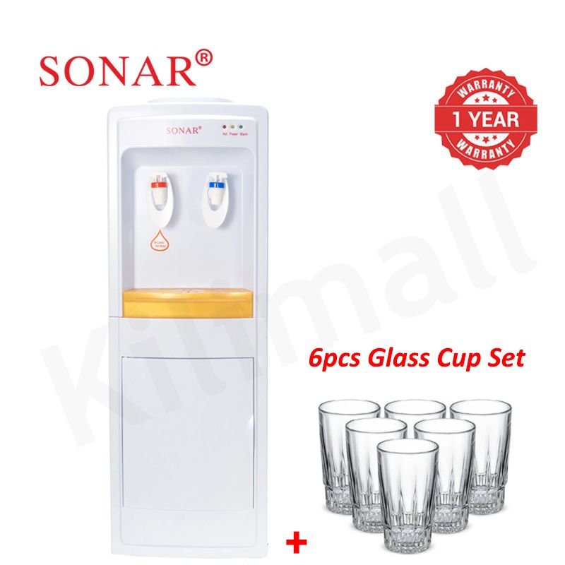 【Exclusive Offer】Sonar Top Loading Hot and Cold Water Dispenser Durable Standing Water Cooler Push Taps for Home Business Office 1 Year Warranty SR-A5C