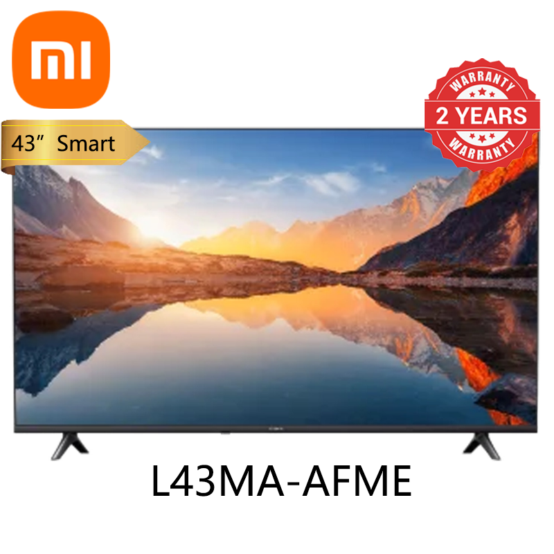 Xiaomi 43 Inch Smart TV Frameless Google TV FHD Dolby DTS Virtual X Bluetooth Chromecast L43MA-AFME Netflix Youtube Television 1.5G+8G 2 Years Warranty