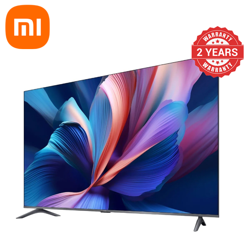 Xiaomi 55 Inch QLED Smart TV Google TV Bluetooth Frameless 4K 120Hz MEMC Dolby DTSX Eye Care L55MB-APME 2G+8G Youtube Netflix Television 2 Years Warranty