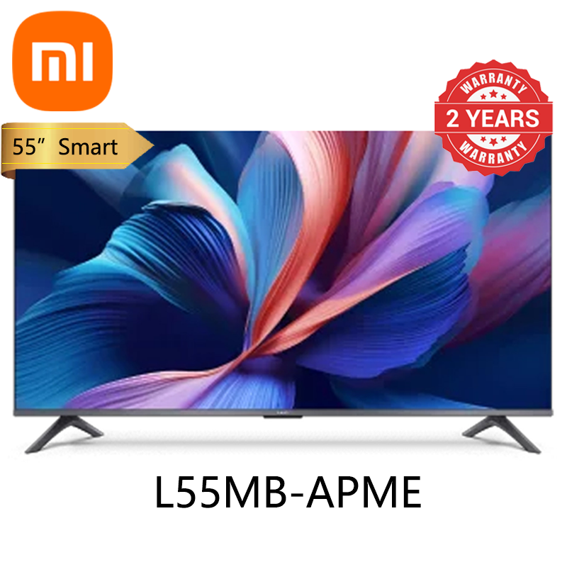 Xiaomi 55 Inch QLED Smart TV Google TV Bluetooth Frameless 4K 120Hz MEMC Dolby DTSX Eye Care L55MB-APME 2G+8G Youtube Netflix Television 2 Years Warranty