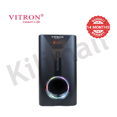 Vitron 9000W Bluetooth Soundbar 2.1CH Multimedia Woofer Speaker System V527 Subwoofer BT/USB/SD/FM Subwoofer Home Audilo System Soundbar with Remote Control