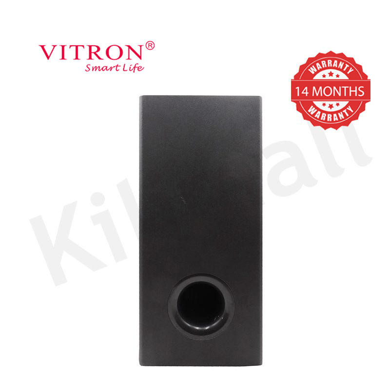 Vitron 6000W 2.1CH Woofer Speaker System Wired Soundbar System Home Audio with AUX USB Bluetooth Rich Bass V51SB