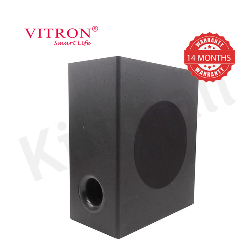 Vitron 6000W 2.1CH Woofer Speaker System Wired Soundbar System Home Audio with AUX USB Bluetooth Rich Bass V51SB