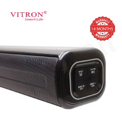 Vitron 2.1CH 8000W Sound Bar Woofer Speaker System Wired Soundbar System with AUX USB Bluetooth Home Audio Rich Bass V52SB