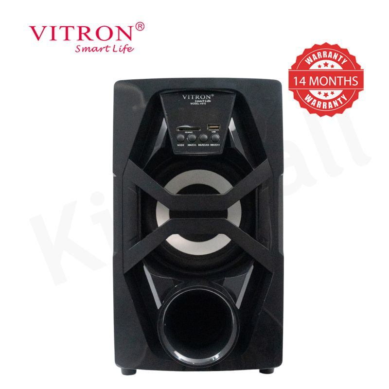 Vitron 3.1CH X-Bass Home Theatre System AC/DC Bluetooth Woofer Speaker System Subwoofer Home Audilo System USB SD MP3 FM Radio 10000W V610