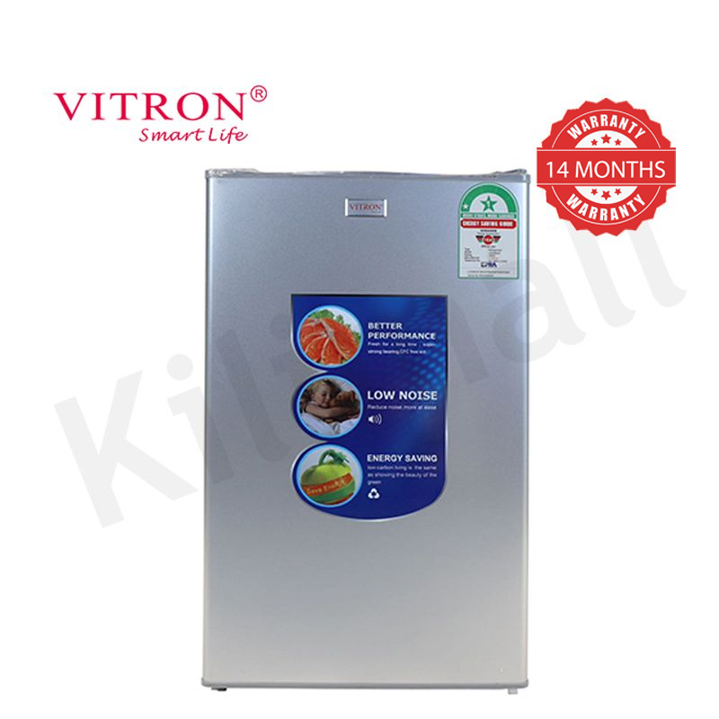 Vitron 90L Single Door Refrigerator VDR90SS/VDR90SG Enerygy Saving Fridge