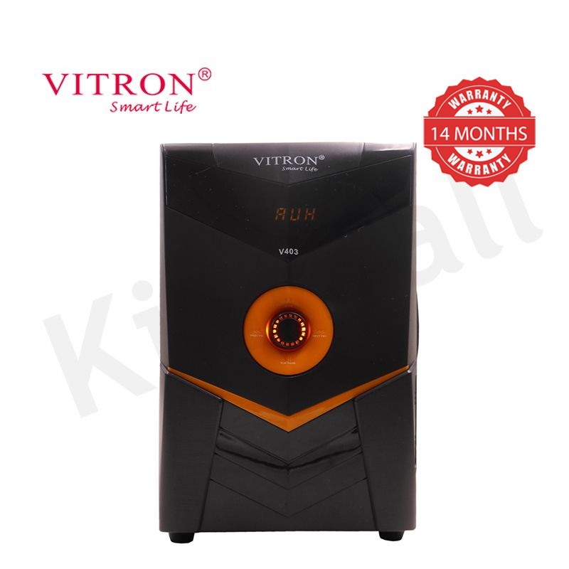Vitron 2.1CH Multimedia Bluetooth Woofer Home Audio System Speaker System AC/DC Subwoofer 5000W with Remote Control V403