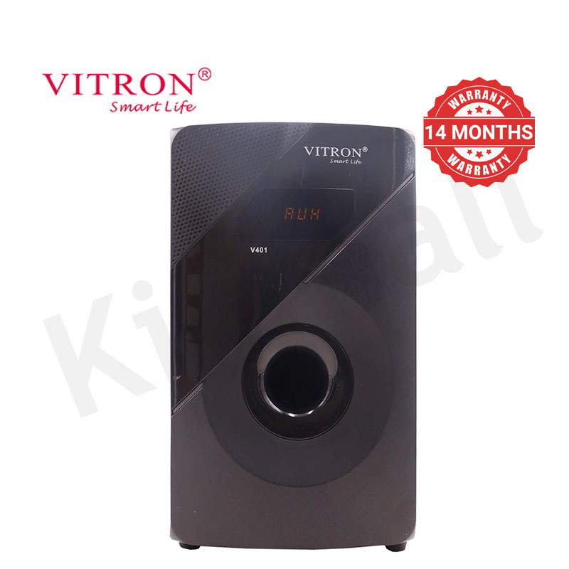 Vitron 2.1CH Multimedia Bluetooth Woofer Home Audio System Speaker System AC/DC Subwoofer 5000W with Remote Control V401