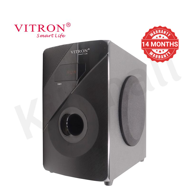 Vitron 2.1CH Multimedia Bluetooth Woofer Home Audio System Speaker System AC/DC Subwoofer 5000W with Remote Control V401