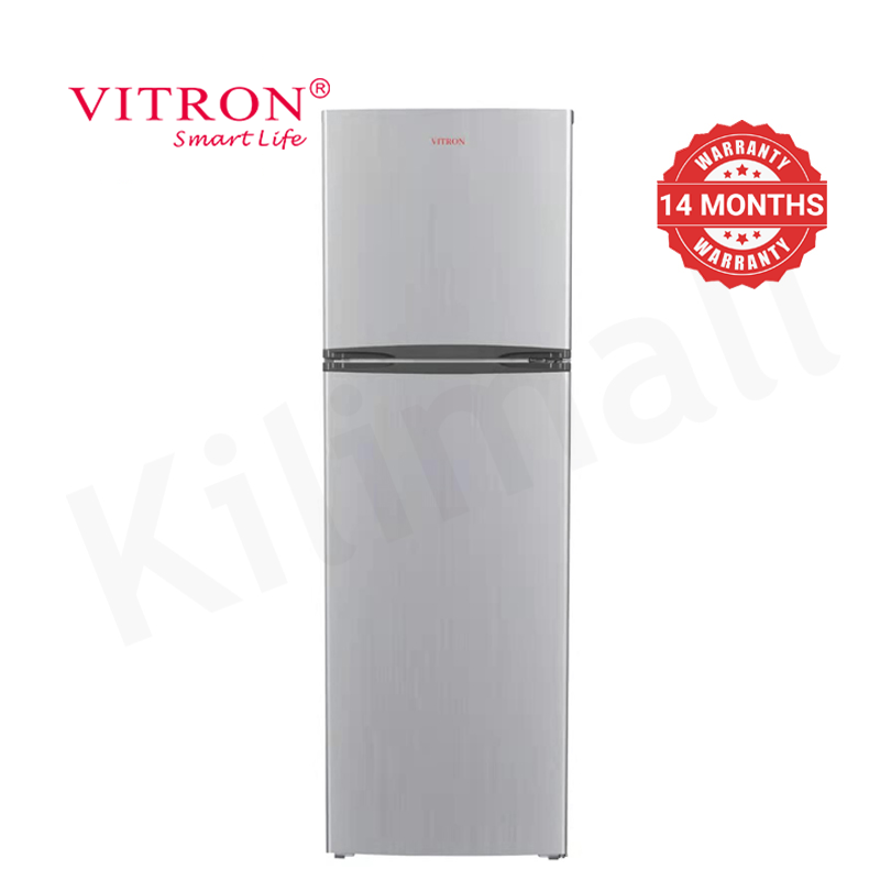 Vitron 248L Double Doors Fridge VNR269DS Energy Saving Freezer Household Applicances No Frost Refrigerator with LED Light