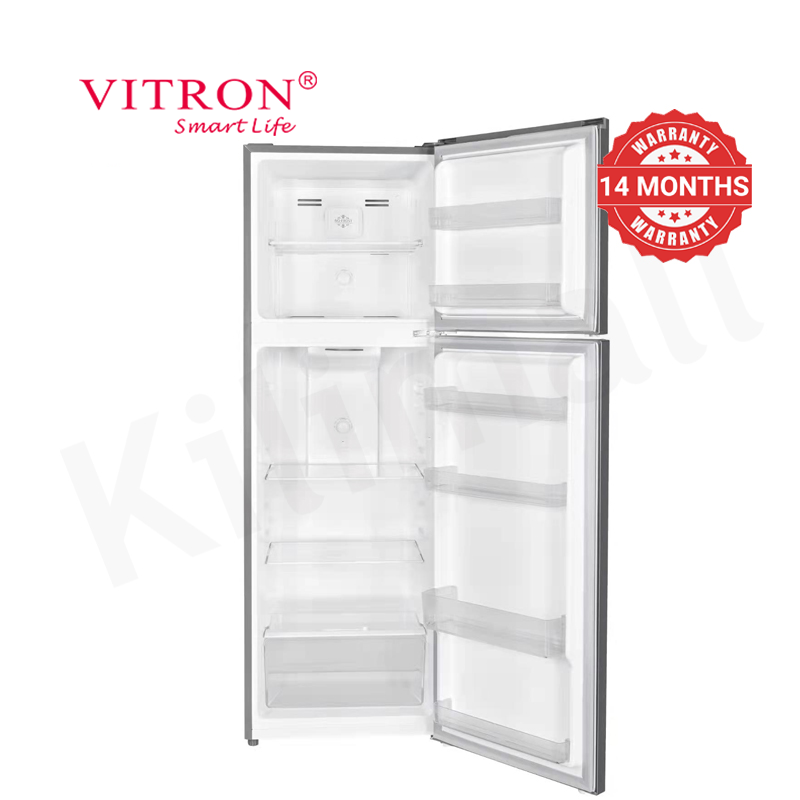 Vitron 248L Double Doors Fridge VNR269DS Energy Saving Freezer Household Applicances No Frost Refrigerator with LED Light