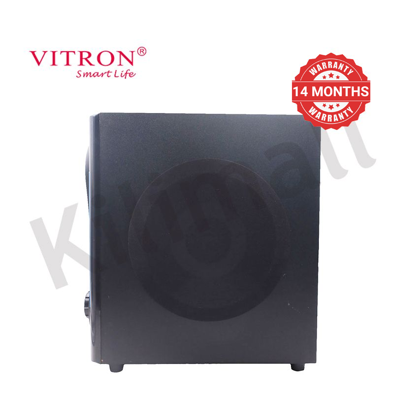 Vitron 3.1CH X-Bass Home Theatre System with Remote Control V643 Bluetooth Woofer Speaker System Subwoofer Home Audilo System USB SD MP3 FM Radio 10000W