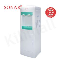 Sonar Top Loading Hot and Normal Standing Water Dispenser with Storage Cabinet Energy Saving Hot and Warm Water Dispenser SR-C3