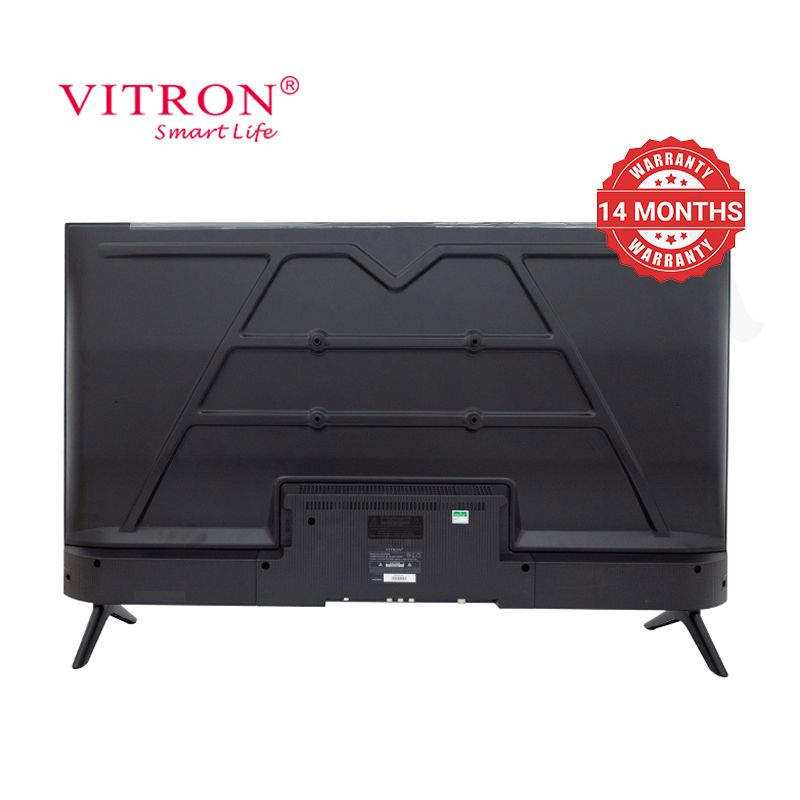 Vitron 40 Inch QLED Smart TV HD Android TV Youtube Netflix TV with Bluetooth USB DVB T2 HDMI WIFI HTC4088QFS