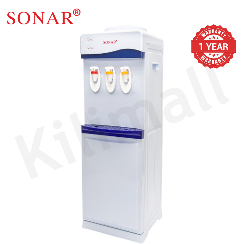 Sonar Top Loading Hot and Normal Standing Water Dispenser with Storage Cabinet Household Appliance SR-A7/SR-B7
