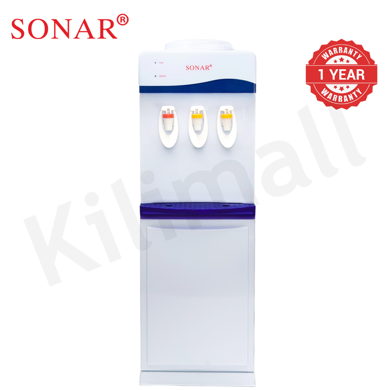 Sonar Top Loading Hot and Normal Standing Water Dispenser with Storage Cabinet Household Appliance SR-A7/SR-B7